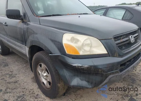 2004 Honda Pilot Lx из США, поврежденный, VIN 2HKYF18134H561743